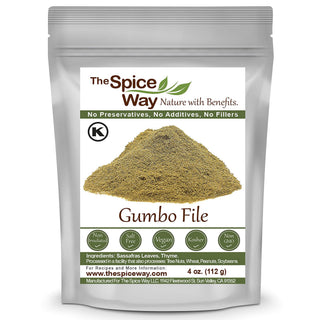 Gumbo File - Made with premium ground Sassafras tree leaves