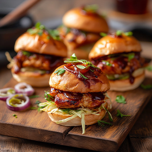 Beginner BBQ Chicken Sliders