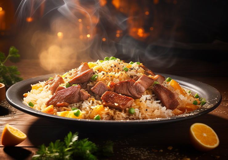 Ras El Hanout Beef Rice Pilaf