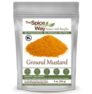 Ground Yellow Mustard Seed