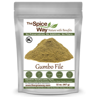 Gumbo File - Made with premium ground Sassafras tree leaves