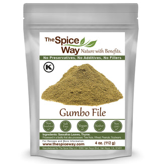 Gumbo File - Made with premium ground Sassafras tree leaves